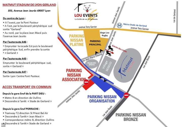 access map to the Forum